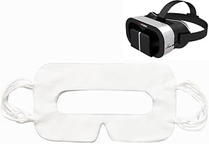 100 Pack VR Face Covers Pads Universal VR Eye Covers Compatible con la mayor&iacute;a de los Auriculares VR