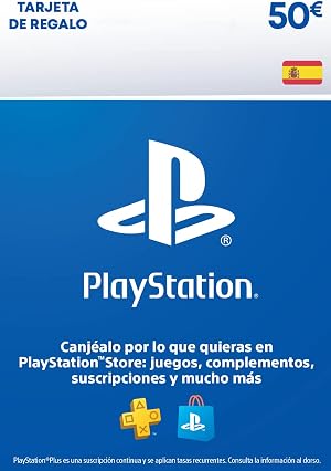 50&euro; PlayStation Store Tarjeta Regalo | Cuenta espa&ntilde;ola [C&oacute;digo por correo]