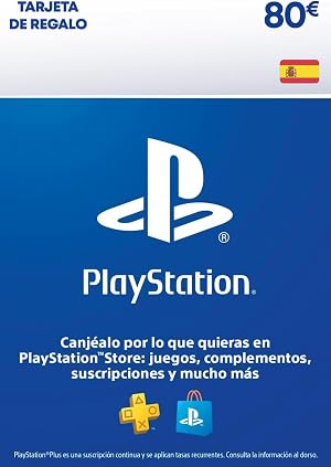 80&euro; PlayStation Store Tarjeta Regalo | Cuenta espa&ntilde;ola [C&oacute;digo por correo]