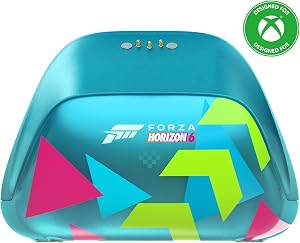 8BitDo Charging Dock for Xbox Series X|S Wireless Controllers, Fast Charging Station with 1100mAh Battery Pack, Officially Licensed - Forza Horizon 6 Limited Edition