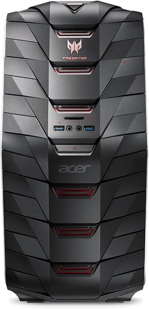 Acer Predator G6-710 4.2GHz i7-7700K Negro PC - Ordenador de sobremesa (4,2 GHz, 7&ordf; generaci&oacute;n de procesadores Intel&reg; Core&trade; i7, i7-7700K, 4,5 GHz, LGA 1151 (Socket H4), 8 MB)