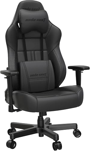 Anda Seat Dark Demon Dragon Pro Silla para Juegos - Sillas Ergon&oacute;micas de Escritorio de Oficina, Silla Reclinable para Videojuegos, Soporte para el Cuello y la Espalda Lumbar