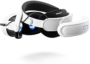ANNAPRO A3 Max - Diadema de batería para Meta Quest 3S/Quest 3, 20 W Carga Rápida con Batería Magnética de 10.800 mAh, máxima comodidad y tiempo de reproducción prolongado, compatible con accesorios