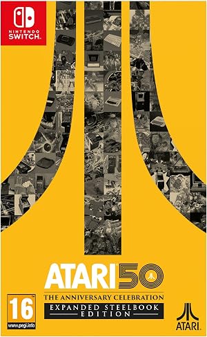 Atari 50: The Anniversary Celebration &ndash; Expanded Edition - Steelbook - Switch