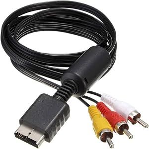 AV/TV Video Audio Cable para Sony Playstation 2 3 PS2