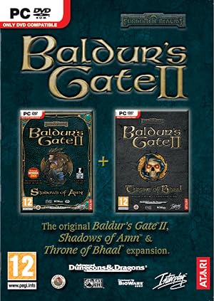 Baldur's Gate 2 and Throne of Bhaal Expansion - Double Pack (PC DVD) [Importaci&oacute;n inglesa]