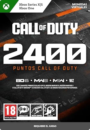 Call of Duty Points- 2,400 | Xbox One/Series X|S - Codice de descarga
