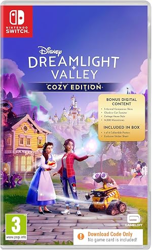 Disney Dreamlight Valley: Cozy Edition (C&oacute;digo de descarga del juego en la caja) - Switch