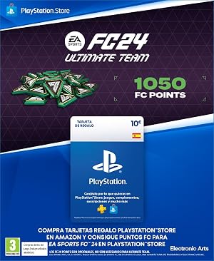 EA SPORTS FC 24 1050 Ultimate Team Points, Playstation Code por email, 1050