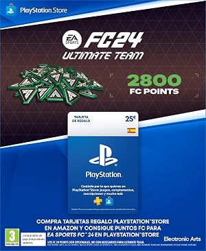 EA SPORTS FC 24 1050 Ultimate Team Points, Playstation Code por email, 2800
