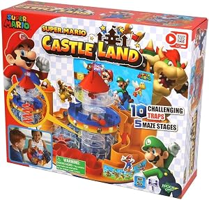 EPOCH Games - 7378 Super Mario Castle Land - Board Game
