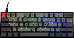 EPOMAKER SKYLOONG SK61 60% Teclado Mecánico, Teclado RGB Intercambiable en Caliente, NKRO Programable con Teclas Shine Through PBT, IP6X a Prueba de Agua, para Win/Mac/Gamer