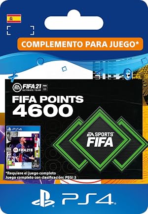 FIFA 21 Ultimate Team 4600 FIFA Points | C&oacute;digo de descarga PS4 (incl. upgrade gratuita a PS5) - Cuenta espa&ntilde;ola