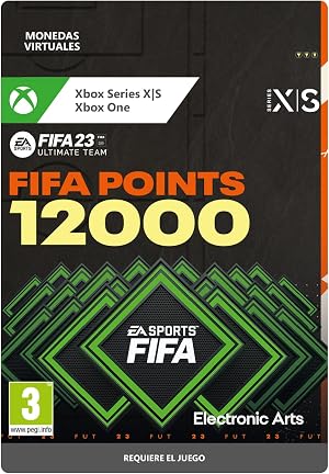 FIFA 23: 12000 FIFA Points - Xbox One/Series X-S - C&oacute;digo de descarga