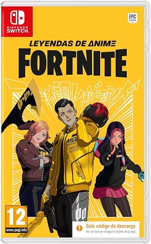 Fortnite - Leyendas de Anime (C&oacute;digo de descarga del juego en la caja) - Switch