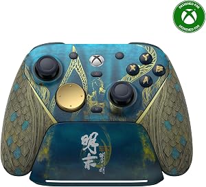 GameSir G7 Pro Mando 1000Hz con Estaci&oacute;n de Carga: Xbox Series X|S, Xbox One, Win 10/11 & Android - Joysticks TMR, Gatillos Ajustables & 4 Botones Programables - WUCHANG: Fallen Feathers Edition