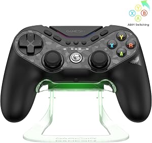 GameSir Tarantula Pro Controlador Inal&aacute;mbrico Multiplataforma y Paquete de Base de Carga R&aacute;pida para Switch (Giroscopio de 6 Ejes y NFC), PC, Android e iOS - Palos TMR Anti-deriva