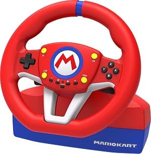 HORI - USB Volante Mario Kart Pro Mini - Licencia oficial (Nintendo Switch/PC)