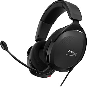 HyperX Cloud Stinger 2 Core, Cascos gaming para PC, Drivers de 40 mm y Audio Envolvente, 3.5 mm, Micr&oacute;fono Plegable con cancelaci&oacute;n de ruido - Negro