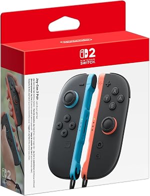 Joy-Con 2 Pareja - Azul Claro/Rojo Claro