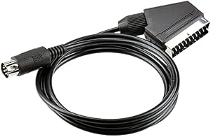 Link-e : Cable Scart Compatible con la Consola Sega Megadrive/Genesis 1er Modelo Version PAL (NO Compatible con SEGA Megadrive 2 o 1 no PAL)