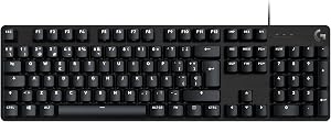 Logitech G413 SE Full-Size Teclado Mec&aacute;nico para Gaming - Retroiluminado con Interruptores Mec&aacute;nicos T&aacute;ctiles, Anti-Ghosting, Compatible con Windows, macOS, Disposici&oacute;n QWERTY Espa&ntilde;ol - Negro