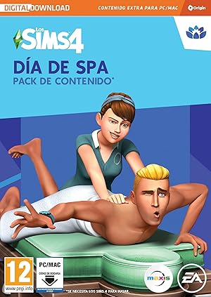 Los Sims 4 D&iacute;a de Spa (GP2) Pack de contenido PCWin-DLC |Videojuegos |C&oacute;digo de descarga directa |Castellano