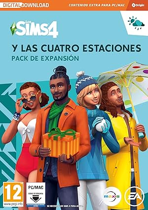 Los Sims 4 Las cuatro estaciones (EP5) Pack de expansi&oacute;n PCWin-DLC |Videojuegos |C&oacute;digo de descarga directa |Castellano