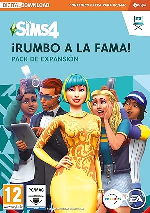 Los Sims 4 Rumbo a la Fama (EP6) Pack de expansi&oacute;n PCWin-DLC |Videojuegos |C&oacute;digo de descarga directa |Castellano