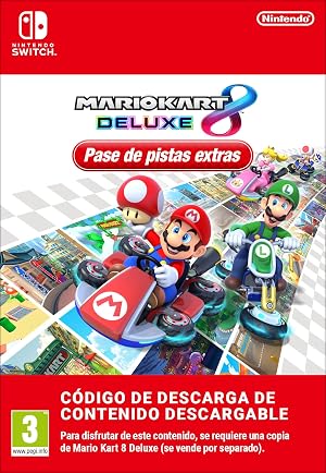 Mario Kart 8 Deluxe Pase de pistas extras | Nintendo Switch - C&oacute;digo de descarga
