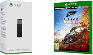 Microsoft - Adaptador Wireless (PC) + Forza Horizon 4