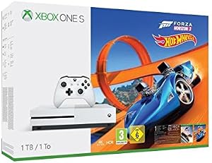 Microsoft Xbox One S 1000GB Negro, Blanco - Videoconsolas (Xbox One S, 1000 GB, Negro, Blanco, Forza Horizon 3)