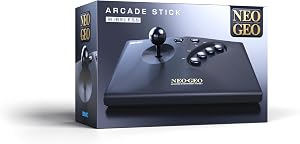 NEO GEO AES+ Arcade Stick Black