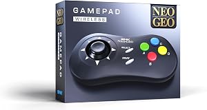 NEO GEO AES+ Gamepad Black
