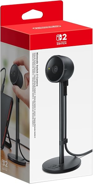 Nintendo Switch 2 C&aacute;mara HD con Micr&oacute;fono Integrado y Conexi&oacute;n USB-C