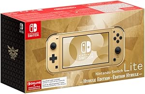 Nintendo Switch Lite Hyrule Edition + 12 meses NSO