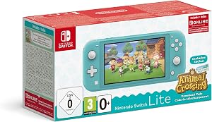 Nintendo Switch Lite Turquesa + Animal Crossing New Horizons + 3 meses Nintendo Shop Online