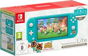 Nintendo Switch Lite Turquesa + Animal Crossing pre-installed