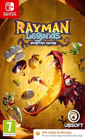 Nintendo Switch - Rayman Legends Definitive Edition C&oacute;digo De Descarga Switch