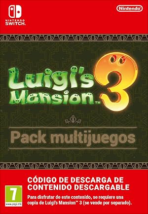 Pack multijuegos de Luigi's Mansion 3 | Nintendo Switch - C&oacute;digo de descarga