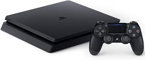 PlayStation 4 Slim - Konsole General&uuml;berholt (1TB, schwarz, F-Chassis, 12 Monate Herstellergarantie)