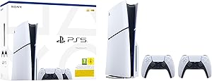 Playstation 5 Consola Estandar Modelo Slim + 2 mandos inalámbricos DualSense