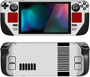 PlayVital Kit de Calcomanía Completa Protectora para Steam Deck LCD - Vinilos Skin Sticker Adhesivo, Pegatinas Personalizadas de Protección para Steam Deck OLED (Clásico NES)