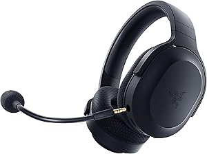 Razer Barracuda X - Auriculares Inalámbricos Multiplataforma para Juegos y Móviles, SmartSwitch Dual Wireless, Diseño Ergonómico de 250 g, TriForce 40mm, Micrófono Cardioide, Negro