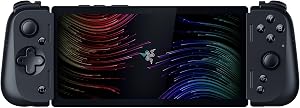 Razer Edge - Dispositivo Port&aacute;til para Juegos Android con Kishi V2 Pro (Qualcomm Snapdragon G3X Gen 1, Pantalla A&aacute;ctil AMOLED FHD+ de 6,8" y 144 Hz, Tecnolog&iacute;a H&aacute;ptica HyperSense) Negro
