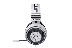 Razer Kraken Stormtrooper Edition Auriculares Gaming Compatible con Multi-Plataforma, con almohadillas de gel (ovaladas rellenas de gel fr&iacute;o), Plateado