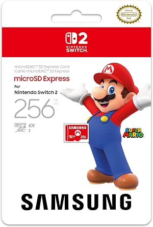 Samsung Micro SD Express Card for Nintendo Switch 2
