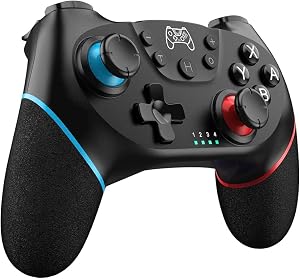 Sefitopher Mando para Switch, Mando Switch Inal&aacute;mbrico Mand o Pro Controller ara Switc h/Switc h Lite/Switc OLED con Gyro Axis/Dual Shock/Funci&oacute;n Turbo y Captura de Pantalla
