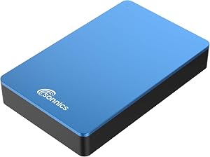 Sonnics 1TB USB 3.0 Externos Desktop Duros Discos por Ventanas PC, Mac, Smart TV, Xbox One & PS4, Azul