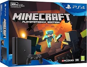 Sony CEE Consoles (New Gen) PlayStation 4 (PS4) - Consola De 500 GB + Minecraft